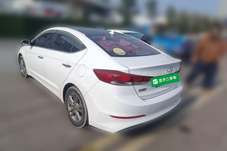Used Hyundai Elantra (6th Generation / Lingdong) 2016 1.6L Manual ZhiXuan·Youth Edition Rear Left 45 Deg