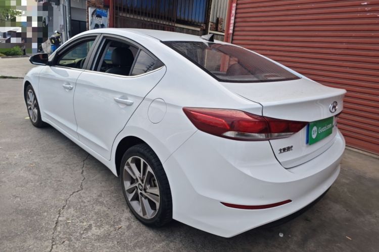 Used Hyundai Elantra (6th Generation / Lingdong) 2016 1.6L Automatic ZhiXuan – Elite Version Rear Left 45 Deg