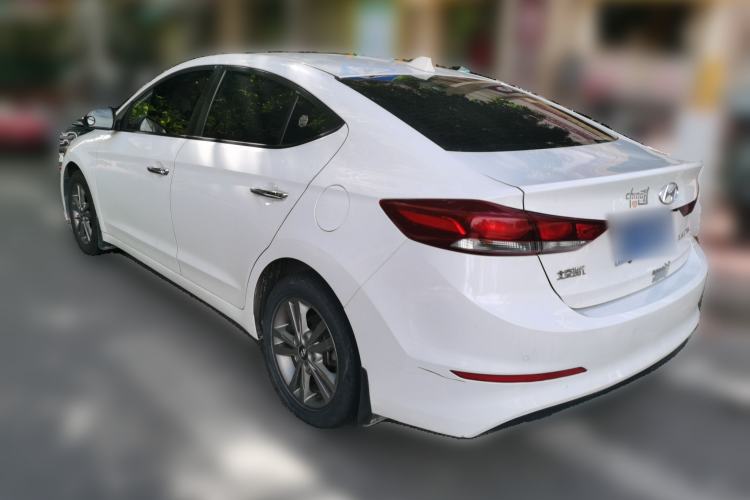 Used Hyundai Elantra (6th Generation / Lingdong) 2016 1.6L Manual ZhiXuan · Dynamic Model Rear Left 45 Deg