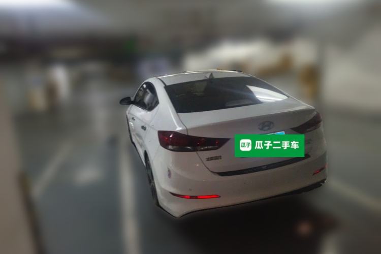 Used Hyundai Elantra (6th Generation / Lingdong) 2016 1.4T Dual-Clutch Xuan Dong · Flagship Edition Rear Left 45 Deg
