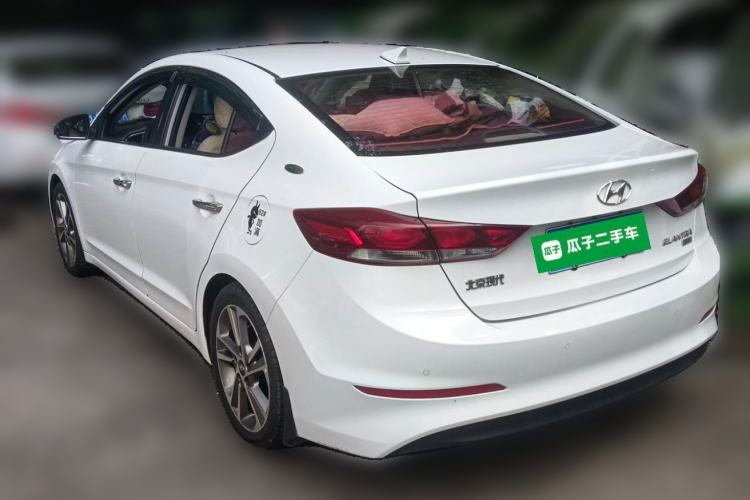 Used Hyundai Elantra (6th Generation / Lingdong) 2016 1.6L Automatic ZhiXuan – Elite Version Rear Left 45 Deg