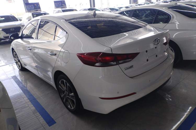 Used Hyundai Elantra (6th Generation / Lingdong) 2016 1.6L Automatic ZhiXuan – Elite Version Rear Left 45 Deg