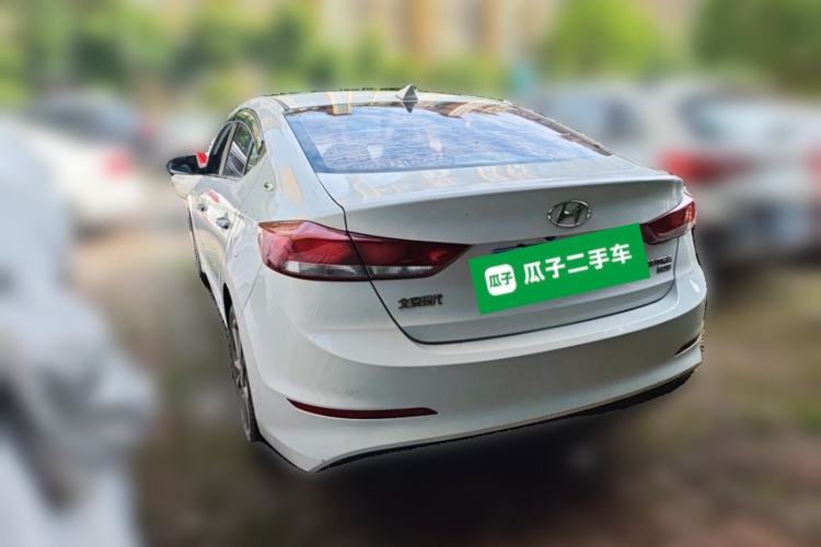 Used Hyundai Elantra (6th Generation / Lingdong) 2016 1.6L Automatic ZhiXuan – Elite Version Rear Left 45 Deg