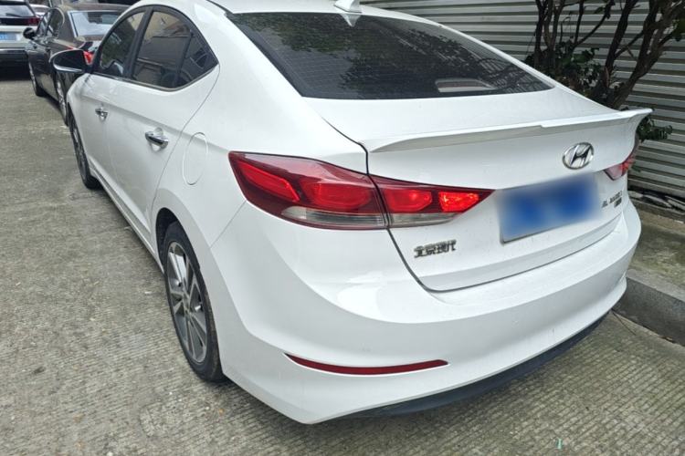 Used Hyundai Elantra (6th Generation / Lingdong) 2016 1.6L Automatic ZhiXuan – Elite Version Rear Left 45 Deg