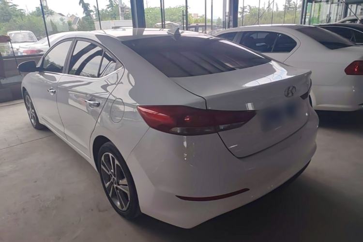 Used Hyundai Elantra (6th Generation / Lingdong) 2016 1.6L Automatic ZhiXuan – Elite Version Rear Left 45 Deg