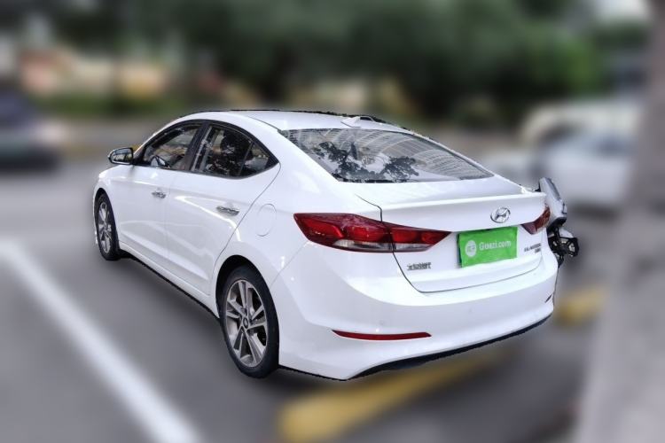 Used Hyundai Elantra (6th Generation / Lingdong) 2016 1.6L Automatic ZhiXuan – Elite Version Rear Left 45 Deg