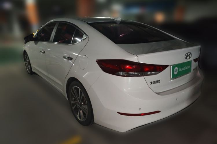Used Hyundai Elantra (6th Generation / Lingdong) 2016 1.6L Automatic ZhiXuan – Elite Version Rear Left 45 Deg