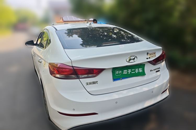Used Hyundai Elantra (6th Generation / Lingdong) 2016 1.4T Dual-Clutch Xuan Dong · Dynamic Version Rear Left 45 Deg
