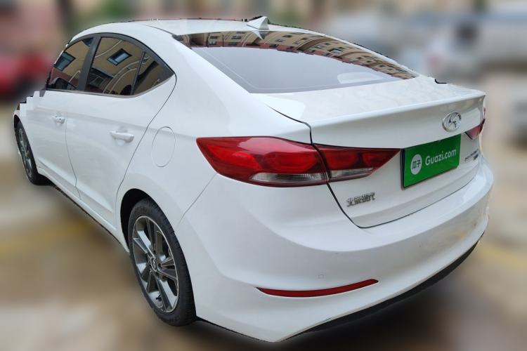 Used Hyundai Elantra (6th Generation / Lingdong) 2016 1.6L Automatic ZhiXuan – Elite Version Rear Left 45 Deg