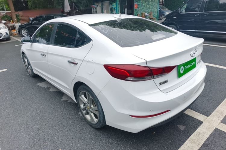 Used Hyundai Elantra (6th Generation / Lingdong) 2016 1.6L Automatic ZhiXuan – Elite Version Rear Left 45 Deg
