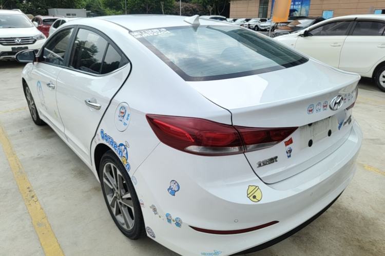 Used Hyundai Elantra (6th Generation / Lingdong) 2016 1.6L Automatic ZhiXuan – Elite Version Rear Left 45 Deg