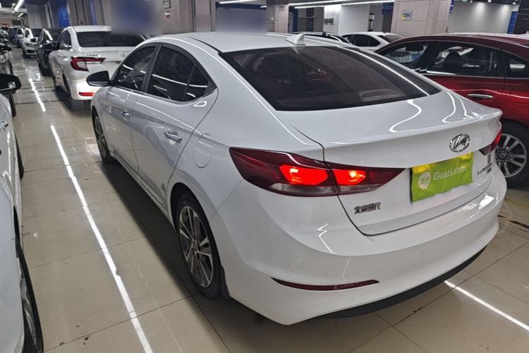 Used Hyundai Elantra (6th Generation / Lingdong) 2016 1.6L Automatic ZhiXuan – Elite Version Rear Left 45 Deg