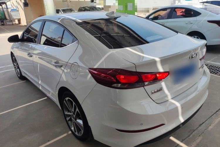 Used Hyundai Elantra (6th Generation / Lingdong) 2016 1.6L Automatic ZhiXuan – Elite Version Rear Left 45 Deg