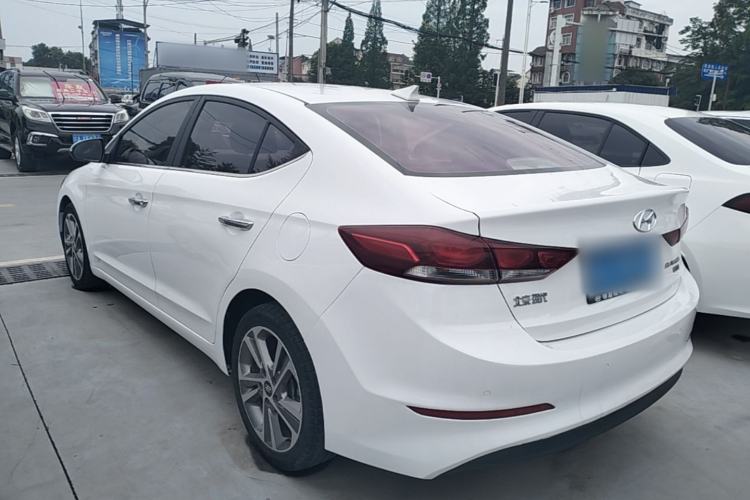 Used Hyundai Elantra (6th Generation / Lingdong) 2016 1.6L Automatic ZhiXuan – Elite Version Rear Left 45 Deg