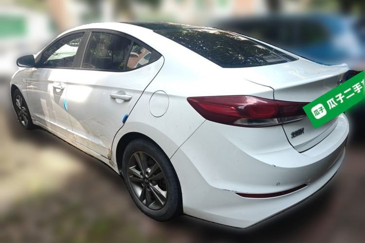 Used Hyundai Elantra (6th Generation / Lingdong) 2016 1.6L Manual ZhiXuan · Dynamic Model Rear Left 45 Deg