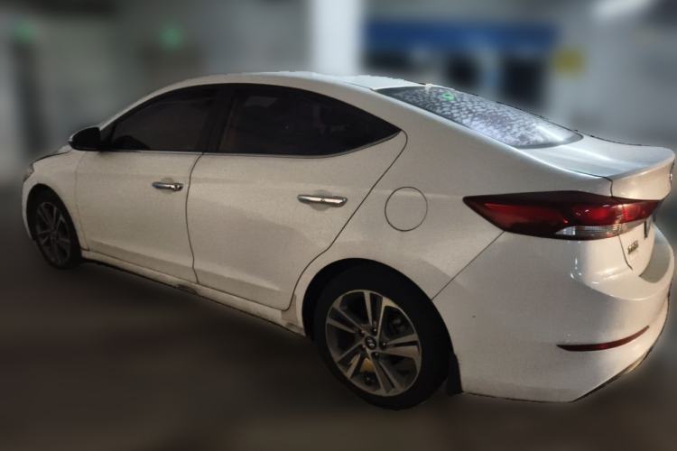 Used Hyundai Elantra (6th Generation / Lingdong) 2016 1.6L Automatic ZhiXuan – Elite Version Rear Left 45 Deg