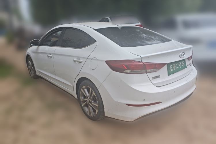 Used Hyundai Elantra (6th Generation / Lingdong) 2016 1.6L Automatic ZhiXuan – Elite Version Rear Left 45 Deg