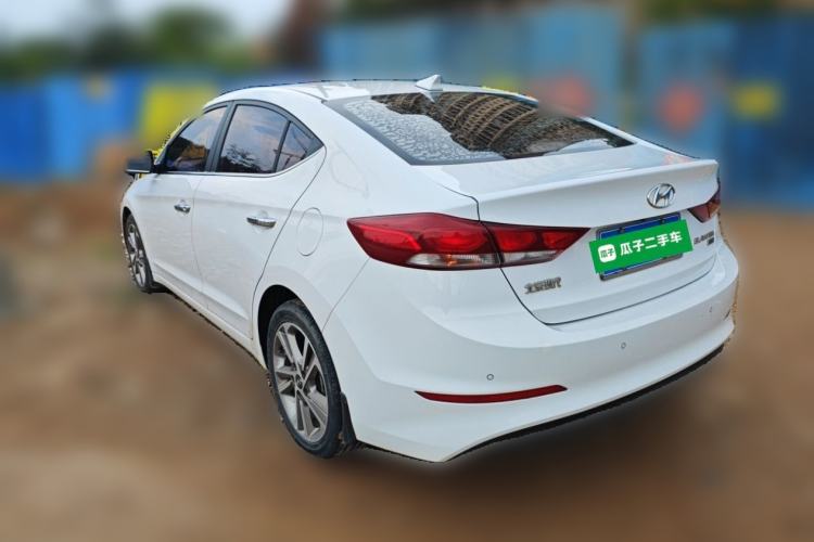 Used Hyundai Elantra (6th Generation / Lingdong) 2016 1.6L Automatic ZhiXuan – Elite Version Rear Left 45 Deg