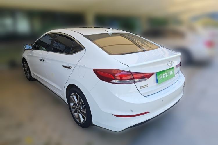 Used Hyundai Elantra (6th Generation / Lingdong) 2016 1.6L Automatic ZhiXuan – Elite Version Rear Left 45 Deg