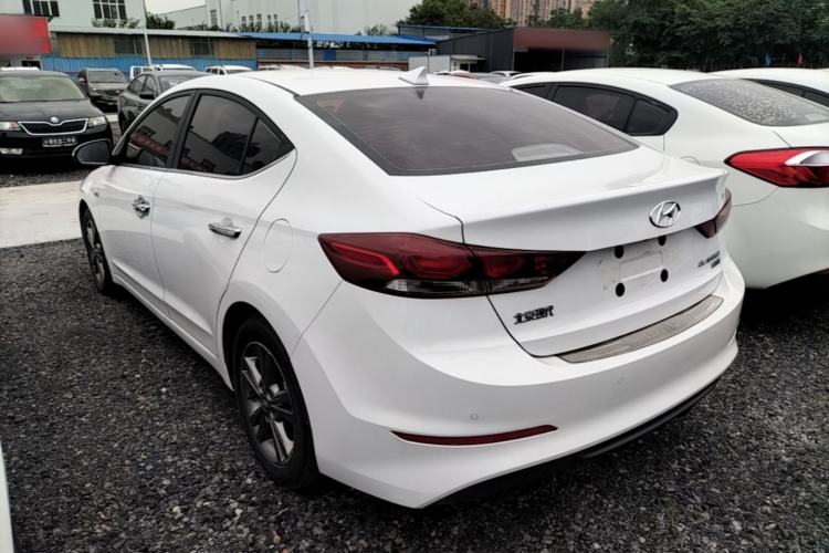 Used Hyundai Elantra (6th Generation / Lingdong) 2016 1.4T Dual-Clutch Xuan Dong · Dynamic Version Rear Left 45 Deg