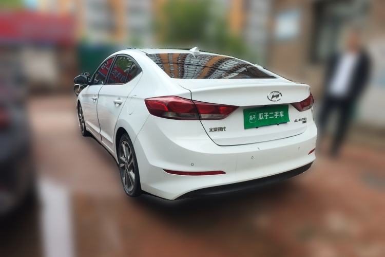 Used Hyundai Elantra (6th Generation / Lingdong) 2016 1.6L Automatic ZhiXuan – Elite Version Rear Left 45 Deg