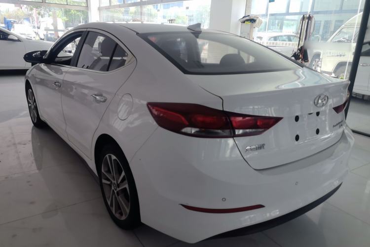 Used Hyundai Elantra (6th Generation / Lingdong) 2016 1.6L Automatic ZhiXuan – Elite Version Rear Left 45 Deg