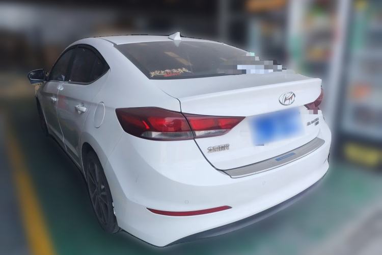 Used Hyundai Elantra (6th Generation / Lingdong) 2016 1.6L Automatic ZhiXuan – Elite Version Rear Left 45 Deg