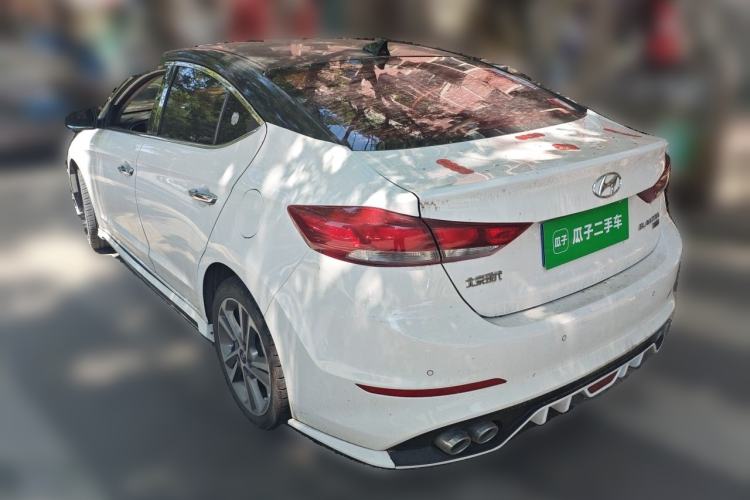 Used Hyundai Elantra (6th Generation / Lingdong) 2016 1.6L Automatic ZhiXuan – Elite Version Rear Left 45 Deg