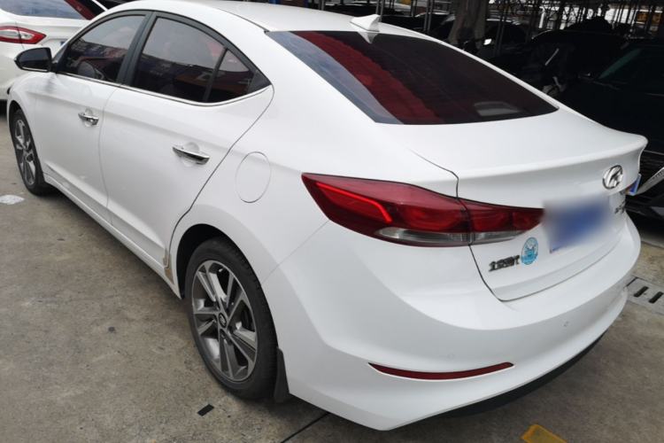 Used Hyundai Elantra (6th Generation / Lingdong) 2016 1.6L Automatic ZhiXuan – Elite Version Rear Left 45 Deg