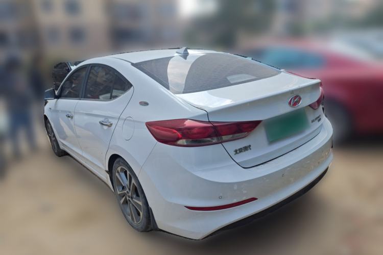 Used Hyundai Elantra (6th Generation / Lingdong) 2016 1.6L Automatic ZhiXuan – Elite Version Rear Left 45 Deg