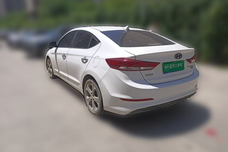 Used Hyundai Elantra (6th Generation / Lingdong) 2016 1.4T Dual-Clutch Xuan Dong · Dynamic Version Rear Left 45 Deg