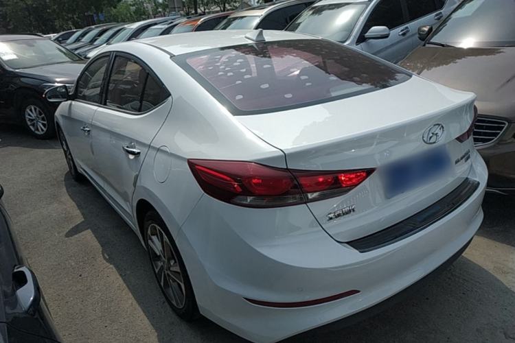 Used Hyundai Elantra (6th Generation / Lingdong) 2016 1.6L Automatic ZhiXuan – Elite Version Rear Left 45 Deg