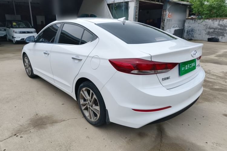 Used Hyundai Elantra (6th Generation / Lingdong) 2016 1.6L Automatic ZhiXuan – Elite Version Rear Left 45 Deg