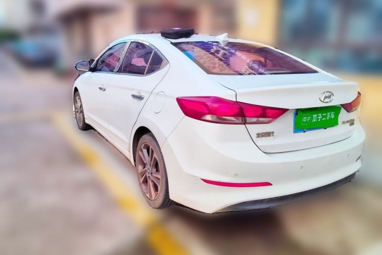Used Hyundai Elantra (6th Generation / Lingdong) 2016 1.6L Automatic ZhiXuan – Elite Version Rear Left 45 Deg