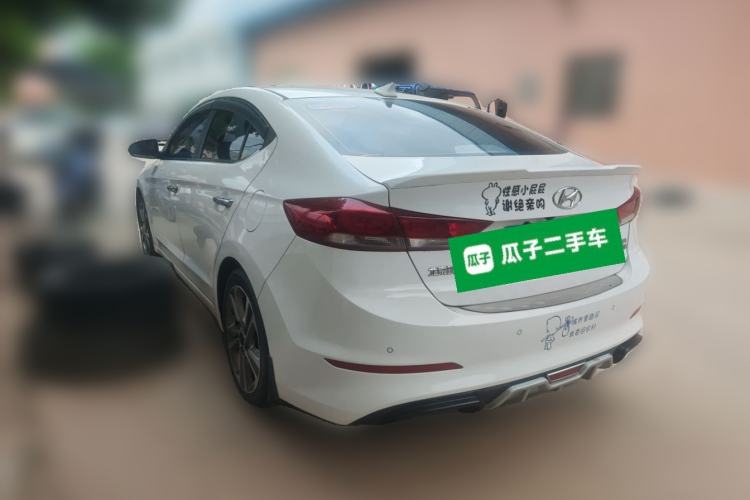 Used Hyundai Elantra (6th Generation / Lingdong) 2016 1.6L Automatic ZhiXuan · Luxury Version Rear Left 45 Deg