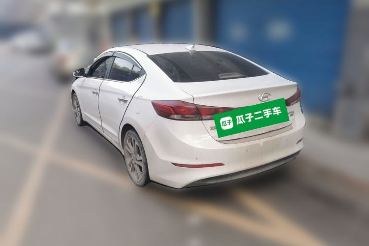 Used Hyundai Elantra (6th Generation / Lingdong) 2016 1.6L Automatic ZhiXuan – Elite Version Rear Left 45 Deg