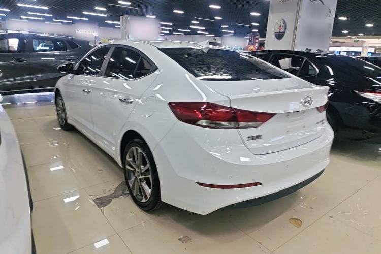 Used Hyundai Elantra (6th Generation / Lingdong) 2016 1.6L Automatic ZhiXuan – Elite Version Rear Left 45 Deg