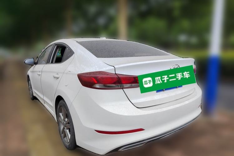 Used Hyundai Elantra (6th Generation / Lingdong) 2016 1.6L Manual ZhiXuan·Youth Edition Rear Left 45 Deg