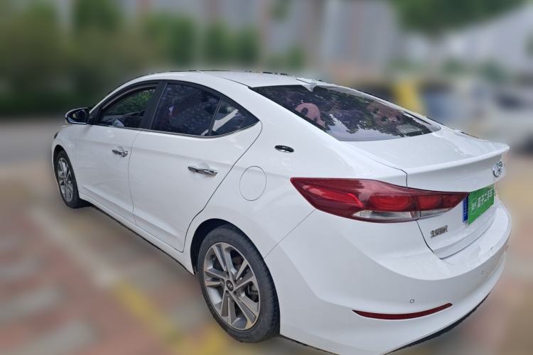 Used Hyundai Elantra (6th Generation / Lingdong) 2016 1.6L Automatic ZhiXuan – Elite Version Rear Left 45 Deg