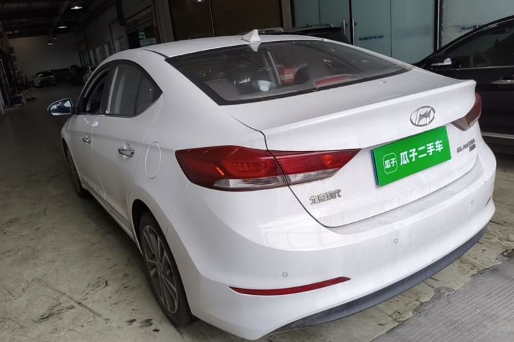 Used Hyundai Elantra (6th Generation / Lingdong) 2016 1.6L Automatic ZhiXuan · Luxury Version Rear Left 45 Deg