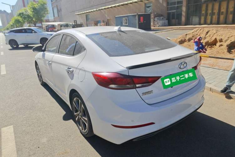 Used Hyundai Elantra (6th Generation / Lingdong) 2016 1.6L Automatic ZhiXuan – Elite Version Rear Left 45 Deg