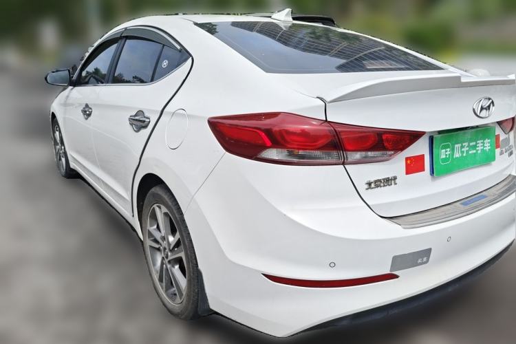Used Hyundai Elantra (6th Generation / Lingdong) 2016 1.6L Automatic ZhiXuan – Elite Version Rear Left 45 Deg