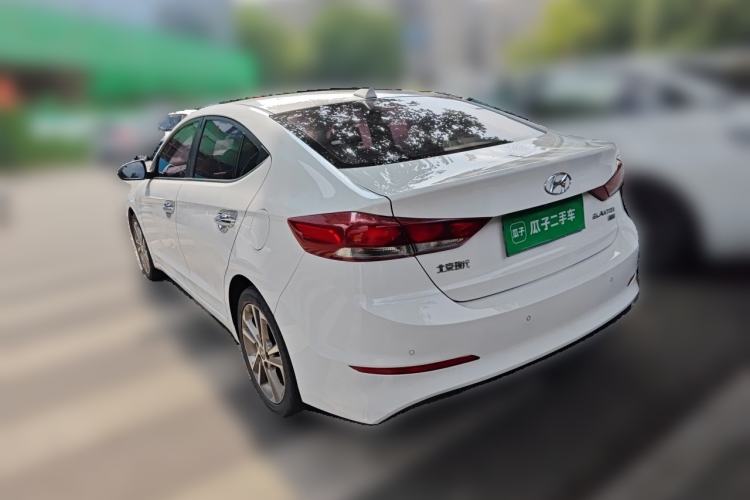 Used Hyundai Elantra (6th Generation / Lingdong) 2016 1.6L Automatic ZhiXuan – Elite Version Rear Left 45 Deg