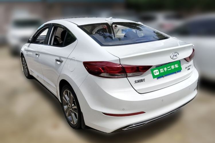 Used Hyundai Elantra (6th Generation / Lingdong) 2016 1.6L Automatic ZhiXuan – Elite Version Rear Left 45 Deg