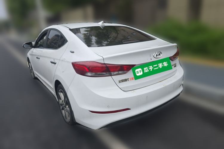 Used Hyundai Elantra (6th Generation / Lingdong) 2016 1.6L Automatic ZhiXuan – Elite Version Rear Left 45 Deg