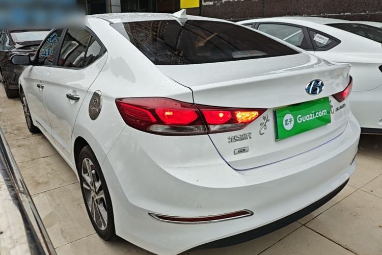 Used Hyundai Elantra (6th Generation / Lingdong) 2016 1.6L Automatic ZhiXuan – Elite Version Rear Left 45 Deg