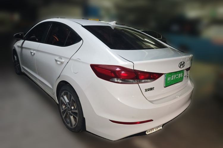 Used Hyundai Elantra (6th Generation / Lingdong) 2016 1.6L Automatic ZhiXuan – Elite Version Rear Left 45 Deg