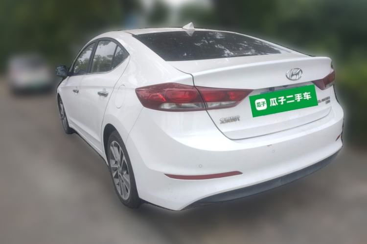 Used Hyundai Elantra (6th Generation / Lingdong) 2016 1.6L Automatic ZhiXuan – Elite Version Rear Left 45 Deg
