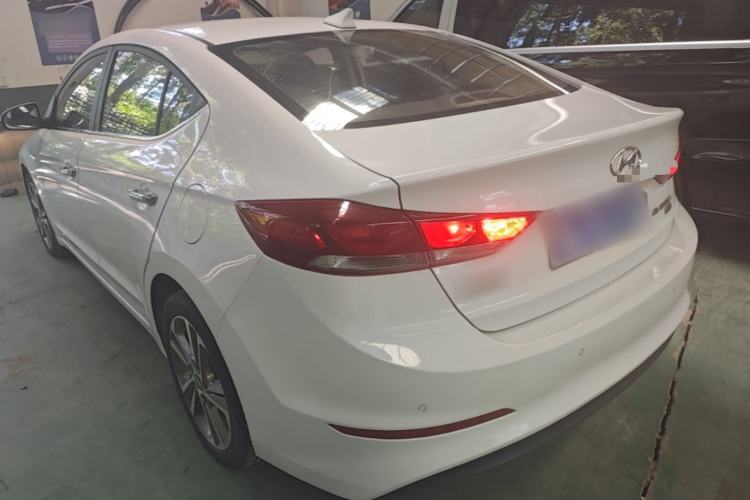 Used Hyundai Elantra (6th Generation / Lingdong) 2016 1.6L Automatic ZhiXuan – Elite Version Rear Left 45 Deg