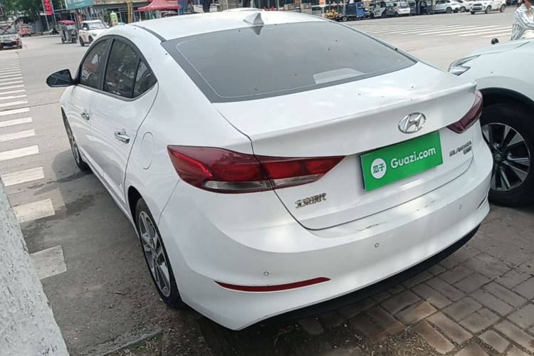 Used Hyundai Elantra (6th Generation / Lingdong) 2016 1.6L Automatic ZhiXuan – Elite Version Rear Left 45 Deg